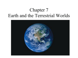 Earth and the Terrestrial Worlds