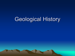 Geohistory Powerpoint