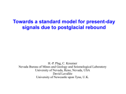 Comparison of Post-Glacial Rebound Model Predictions