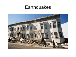 Chapter 7 earthquakes