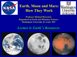 L6_Resources - Department of Earth and Planetary Sciences