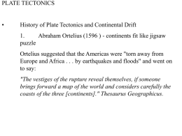 Plate Tectonics