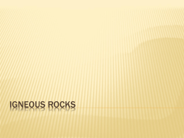 Igneous Rocks - Noadswood Science
