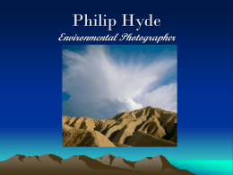 Philip Hyde - WordPress.com