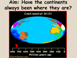 Continental Drift Theory