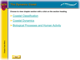 Oceanography Chapter 13