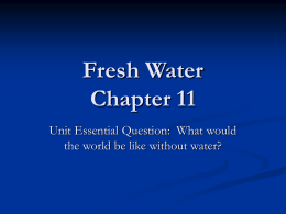 Fresh Water Chapter 11