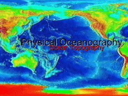 Ocean Topography presentation