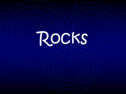 Rocks - World of Teaching