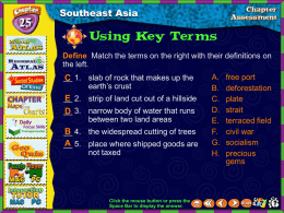 Southeast Asia Review Game