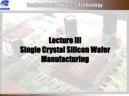 Semiconductor Process Technology