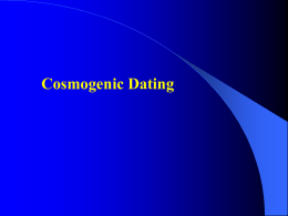 Cosmogenic