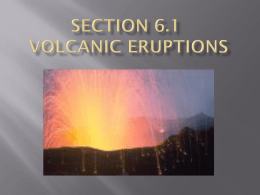 Volcano Notes - MrTestaScienceClass