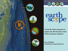 EarthScope Program
