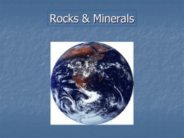 Rock and Minerals Powerpoint