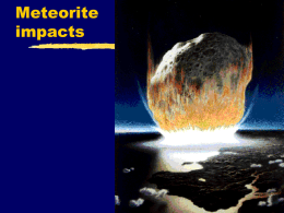 meteorites - Department of Earth and Planetary Sciences