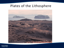Plates of the Lithosphere - Cal State LA