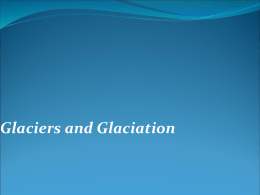 Glaciers - PCHSMeister