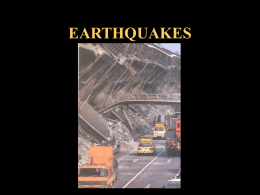 Earthquakes - domenicoscience
