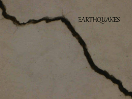 earthquakes - District 128 Moodle