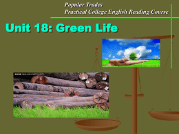 Unit 18 Green Life