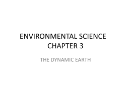 environmental science chapter 3