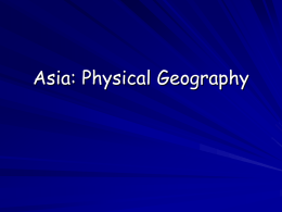 Asia physical geography