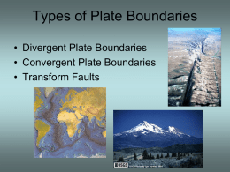 PPT - Chapter 2: Plate Tectonics & The Ocean Floor