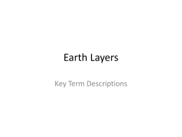 Earth Layers - Cobb Learning