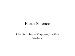 Earth Science - My Teacher Pages