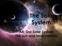 The Solar System - Rudds Classroom