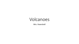 Volcanoes Presentation Cornell Notes