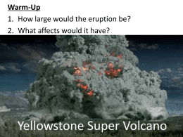 Yellowstone Supervolcanox