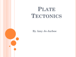 Plate Tectonics - NagelBeelmanScience