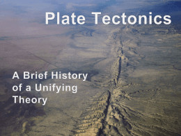 2015 Revised history of Plate Tectonics