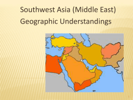7th grade crct resource middle east chapter 13 powerpoint