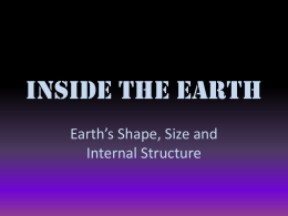 501P Inside the Earth PPT
