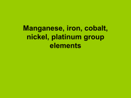Manganese in sedimentary processes