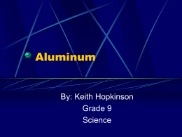 Aluminum - Rocky View Schools