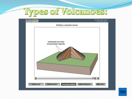 Volcanoes 3 typesx