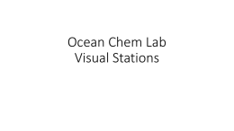 Ocean Chem Lab Visualsx
