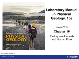 CH 16 Seismic_Earthquakes - Winthrop Chemistry, Physics, and