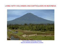 Guest Speaker for MCC – Volcanoes - Reeths