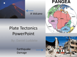 Plate Tectonics PowerPoint
