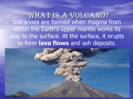 The reflection of sunlight by volcanic dust might cause decrease in