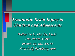 NEUROPSYCHOLOGICAL ASSESSMENT OF CHILDREN AND …