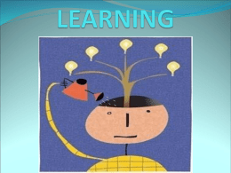 LEARNING - BTHS 201