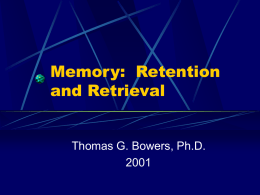 Memory - Personal.psu.edu