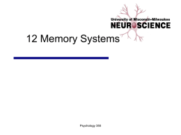 12 Memory Systems