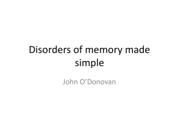 Memory Dr J O`Donovan 22nd June 2012x